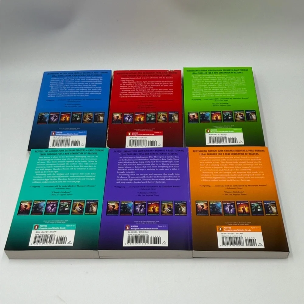 John Grisham The Theodore Boone Series Book Set